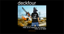 Desktop Screenshot of deckfour.org