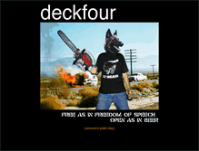 Tablet Screenshot of deckfour.org